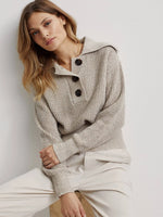 Varley Audrey Knit Polo Sweater