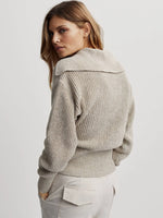Varley Audrey Knit Polo Sweater