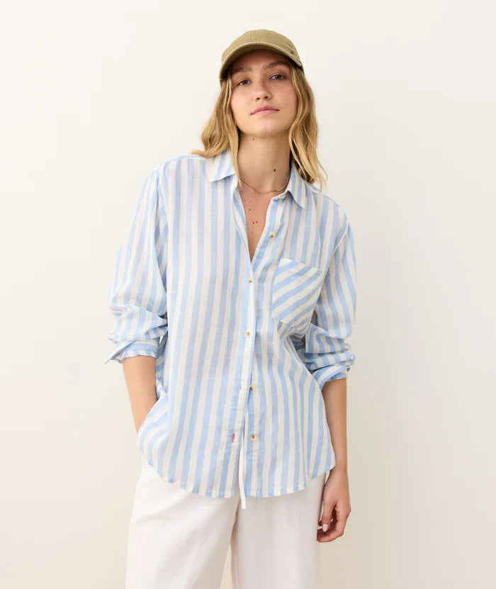 Jane Relaxed Linen Shirt - Stylish In The Saddle