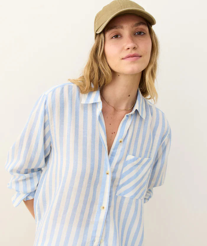 Jane Relaxed Linen Shirt - Stylish In The Saddle