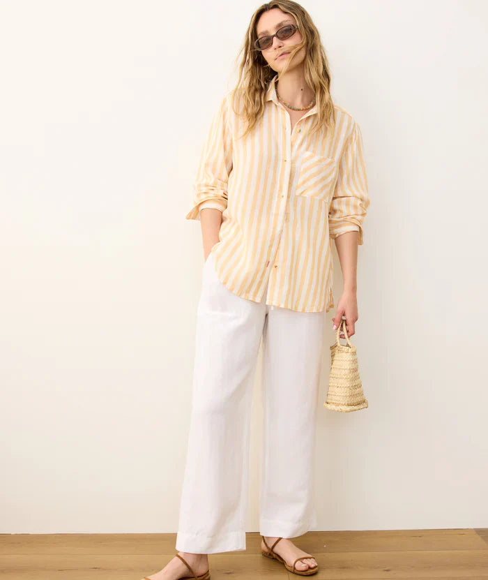 Jane Relaxed Linen Shirt - Stylish In The Saddle
