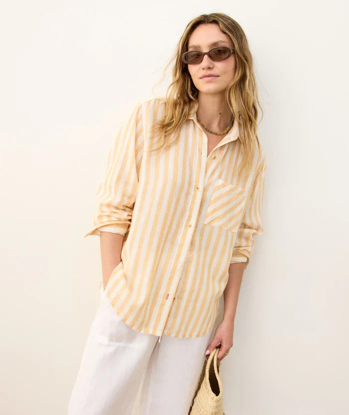 Jane Relaxed Linen Shirt - Stylish In The Saddle