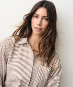 Gracey Oversized Seersucker Shirt