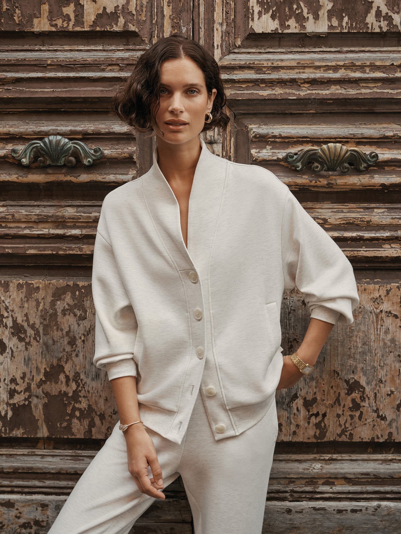 Celeste Button Through Sweat – Stylish In The Saddle