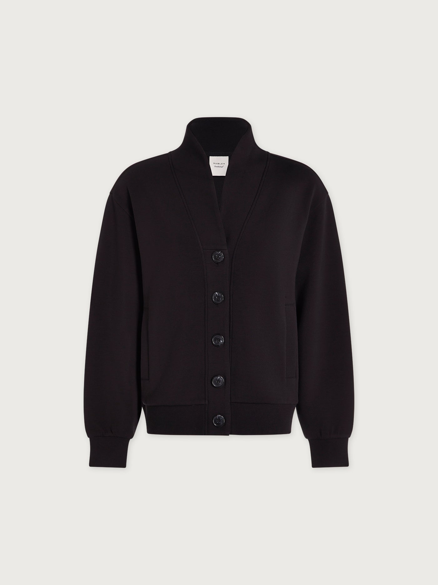 (取寄) バーリー レディース セレステ ボタン スルー スウェット Varley women Celeste Button Through Sweat Black Celeste Button Through Sweat – Stylish In The Saddle