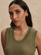 Aldcroft Stitch Knit Tank