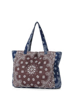 Bandana Print Canvas Tote