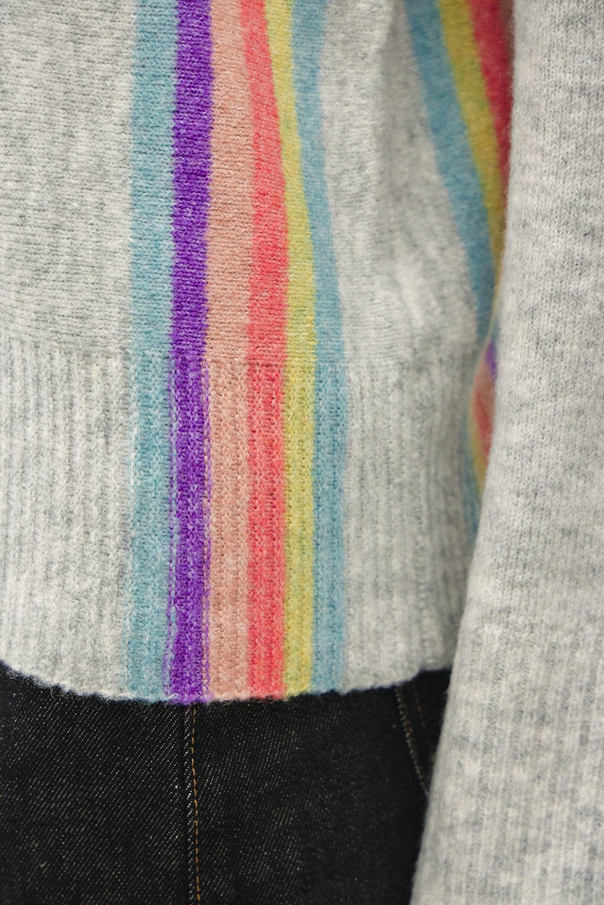 Modern Rainbow Sweater