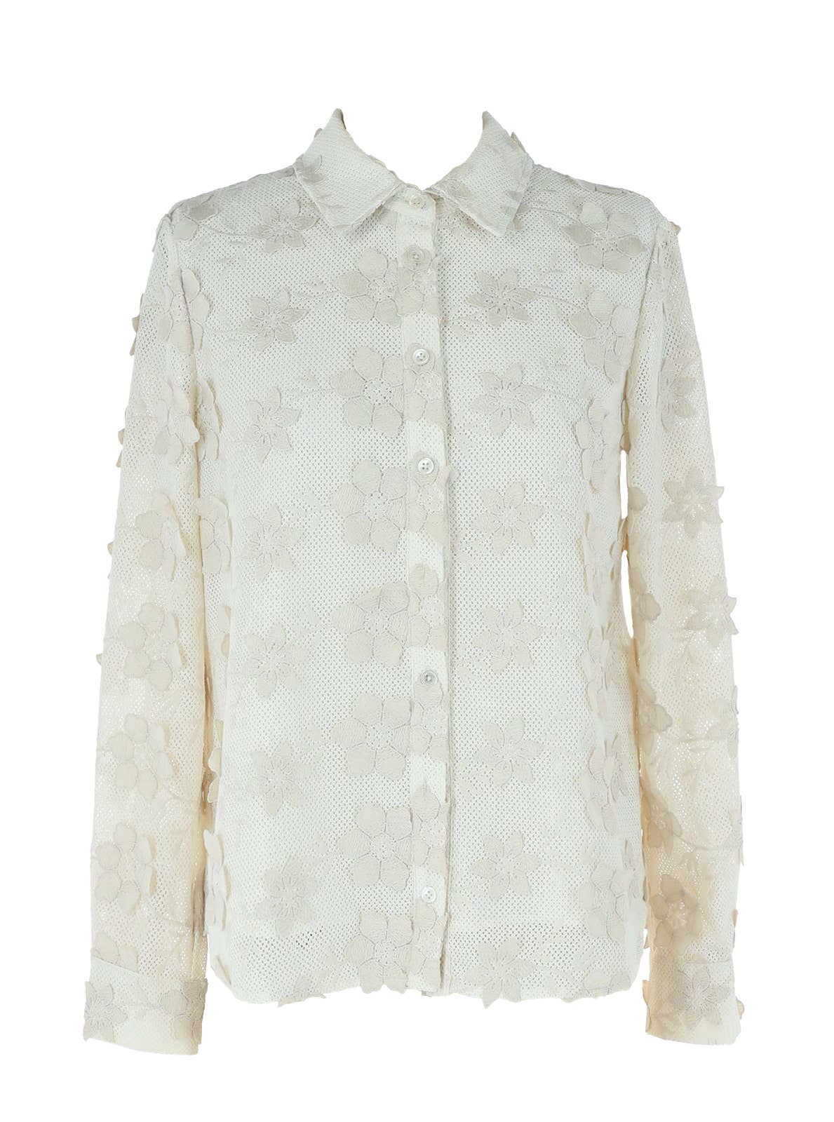 3D Floral Button-down Shirt - Stylish In The Saddle