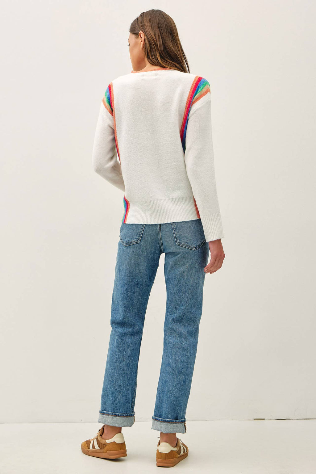 Modern Rainbow Sweater
