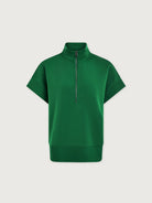 Ritchie Short Sleeve Top Green - Stylish In The Saddle