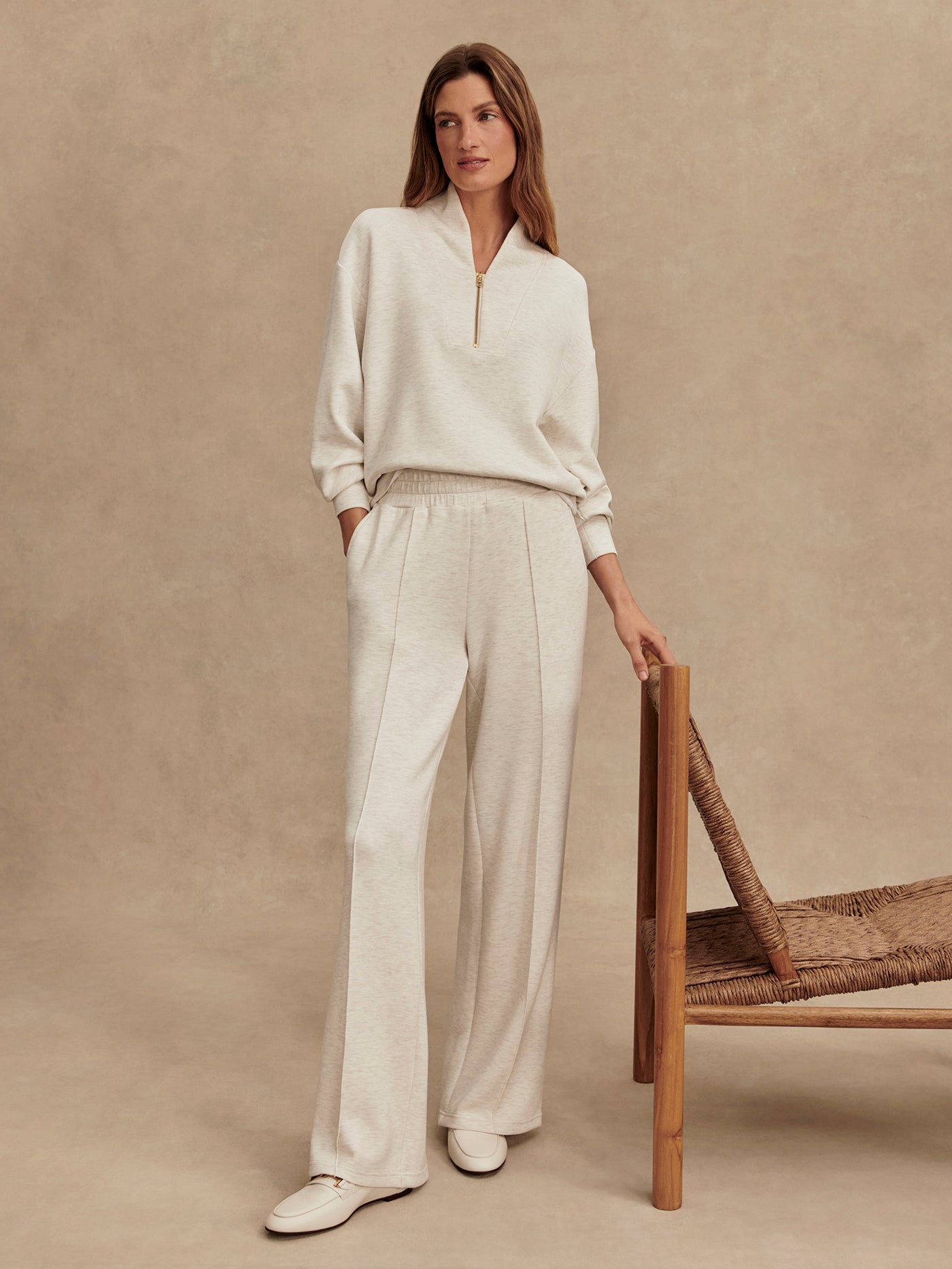 Ivory Wide Leg Pant 30 - Stylish In The Saddle