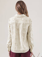 3D Floral Button-down Shirt - Stylish In The Saddle