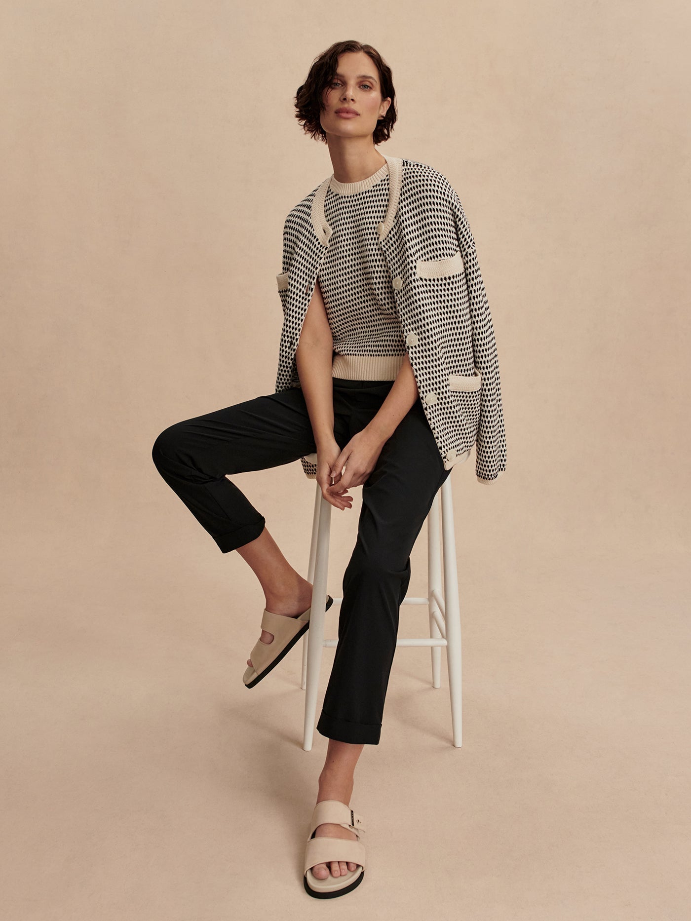 Alana Slim Tapered Cuff Pant 27 - Stylish In The Saddle