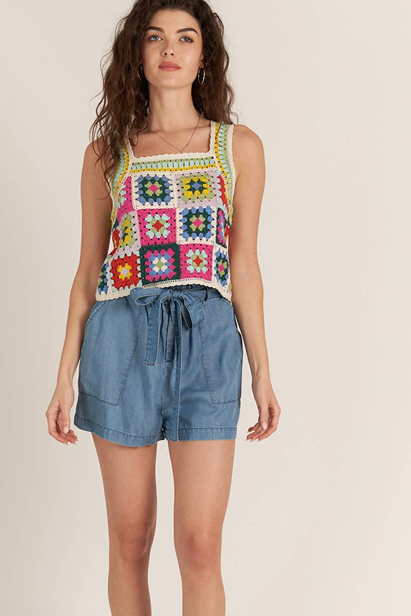 Tencel Denim Shorts - Stylish In The Saddle