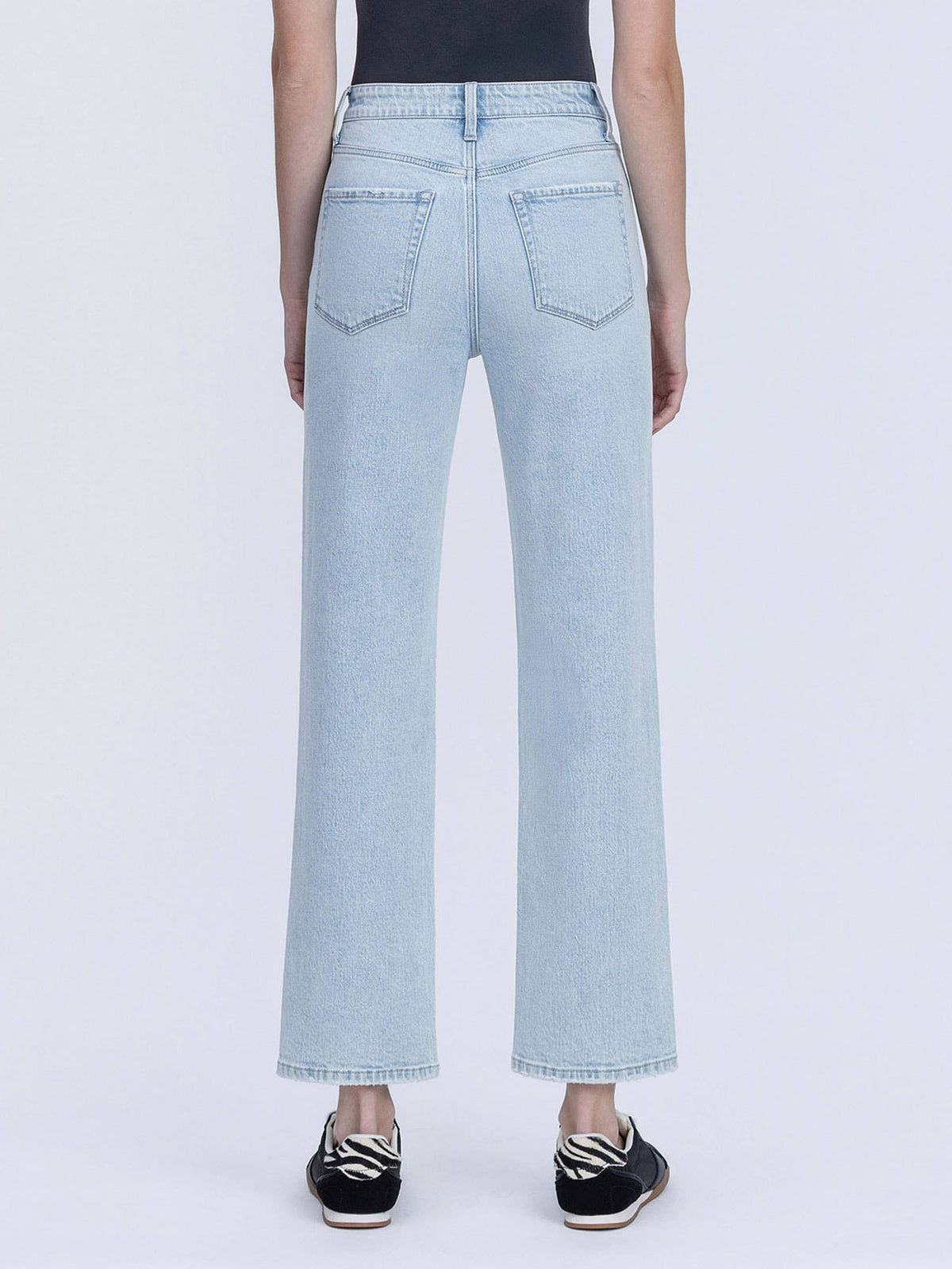 High Rise Tapered Jeans 28