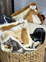 Hampton 3-D Pony Pillow