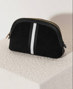Blakely Striped Makeup Bag Pouch