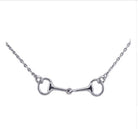 Snaffle Bit Gold or Silver Equestrian Necklace - Stylish In The Saddle
