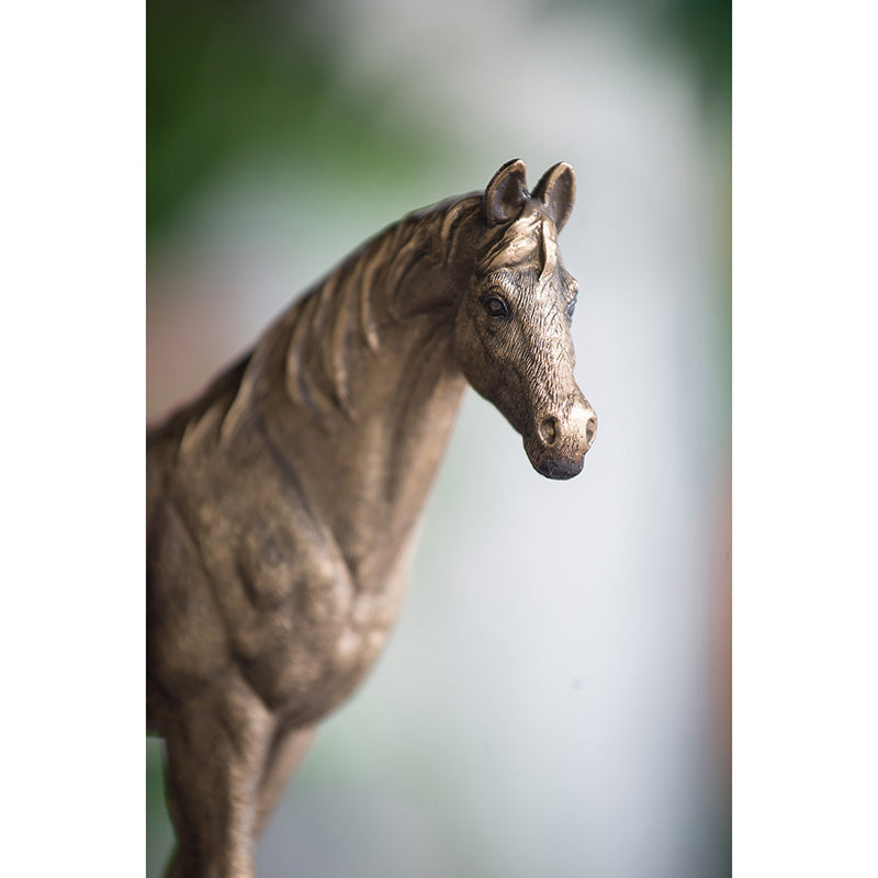 Small Copper Horse Statue