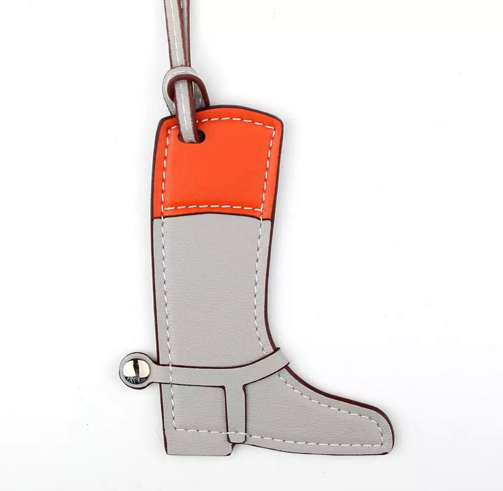 Equestrian Boot Bag Charm